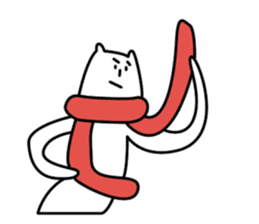 Reticent cats sticker #11580967