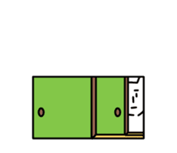 Reticent cats sticker #11580976