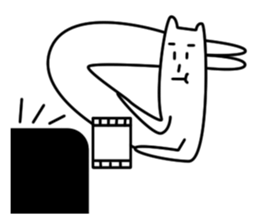 Reticent cats sticker #11580983