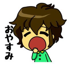 A white coat man sticker #11581115