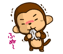 Monkey of PLUKA sticker #11581209
