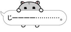 Chubby Djungarian Hamster Taro ~balloon~ sticker #11581409
