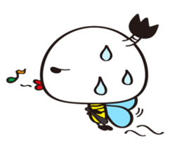 Name of the Hachisamurai is"Hachiemon" sticker #11581675