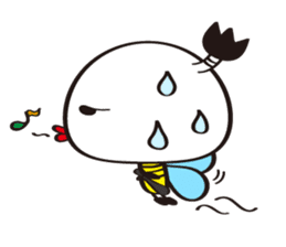 Name of the Hachisamurai is"Hachiemon" sticker #11581675