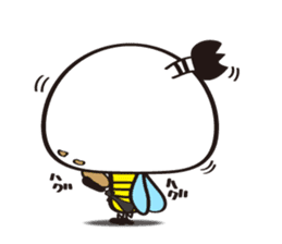 Name of the Hachisamurai is"Hachiemon" sticker #11581695