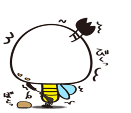 Name of the Hachisamurai is"Hachiemon" sticker #11581696