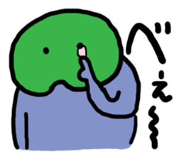 Greenface sticker #11581981