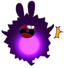 Funny and Mysterious Rabbit sticker #11582390