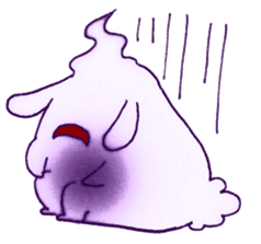 Funny and Mysterious Rabbit sticker #11582391