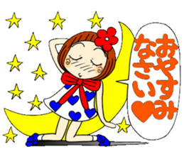 Castor bean-chan 46 sticker #11582629