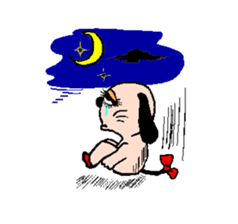 yume & popo 3 sticker #11582692