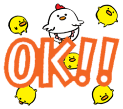 Marumaru-animal!(Large character) sticker #11582874