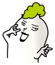 Daikon-Man's Daily Diary PartII sticker #11583225