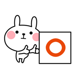 Natural rabbit life 2 sticker #11583328