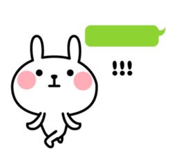 Natural rabbit life 2 sticker #11583332