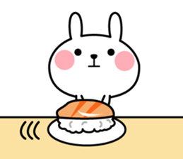 Natural rabbit life 2 sticker #11583336