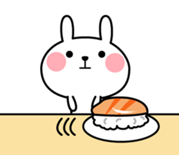 Natural rabbit life 2 sticker #11583337