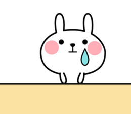 Natural rabbit life 2 sticker #11583338