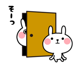 Natural rabbit life 2 sticker #11583343