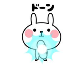 Natural rabbit life 2 sticker #11583345