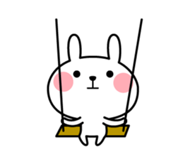 Natural rabbit life 2 sticker #11583347