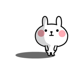 Natural rabbit life 2 sticker #11583350