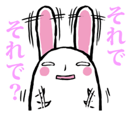 walleyed rabbit 2 sticker #11583473