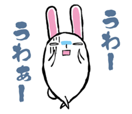 walleyed rabbit 2 sticker #11583475