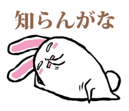 walleyed rabbit 2 sticker #11583477