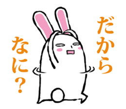 walleyed rabbit 2 sticker #11583484