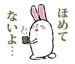 walleyed rabbit 2 sticker #11583486