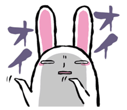 walleyed rabbit 2 sticker #11583489