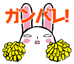 walleyed rabbit 2 sticker #11583498