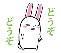 walleyed rabbit 2 sticker #11583502