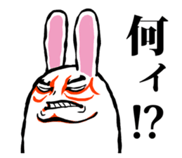 walleyed rabbit 2 sticker #11583504