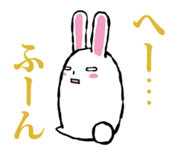 walleyed rabbit 2 sticker #11583510