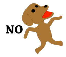 Deformed Toy poodle Episode 1 sticker #11584114