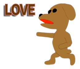 Deformed Toy poodle Episode 1 sticker #11584121