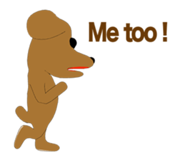 Deformed Toy poodle Episode 1 sticker #11584129