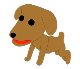 Deformed Toy poodle Episode 1 sticker #11584147