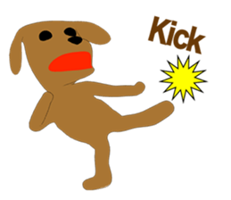 Deformed Toy poodle Episode 1 sticker #11584148