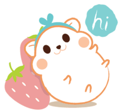 Super Cute hamster sticker #11584193
