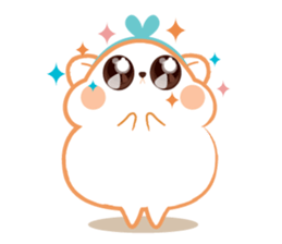 Super Cute hamster sticker #11584201