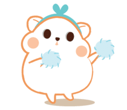 Super Cute hamster sticker #11584202