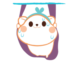 Super Cute hamster sticker #11584204