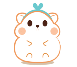 Super Cute hamster sticker #11584206