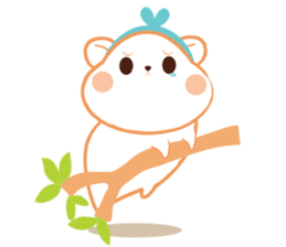 Super Cute hamster sticker #11584211