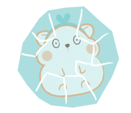 Super Cute hamster sticker #11584223