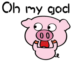 We are funny Piggy family part 3 sticker #11584684