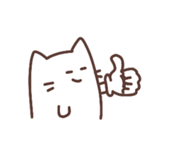 Is this cat? sticker #11584832